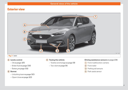 2020-2023 Seat Leon Owner's Manual | English
