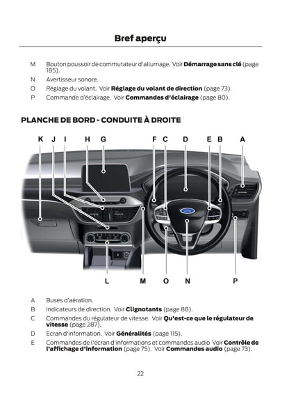 2021 Ford Kuga Owner's Manual | French