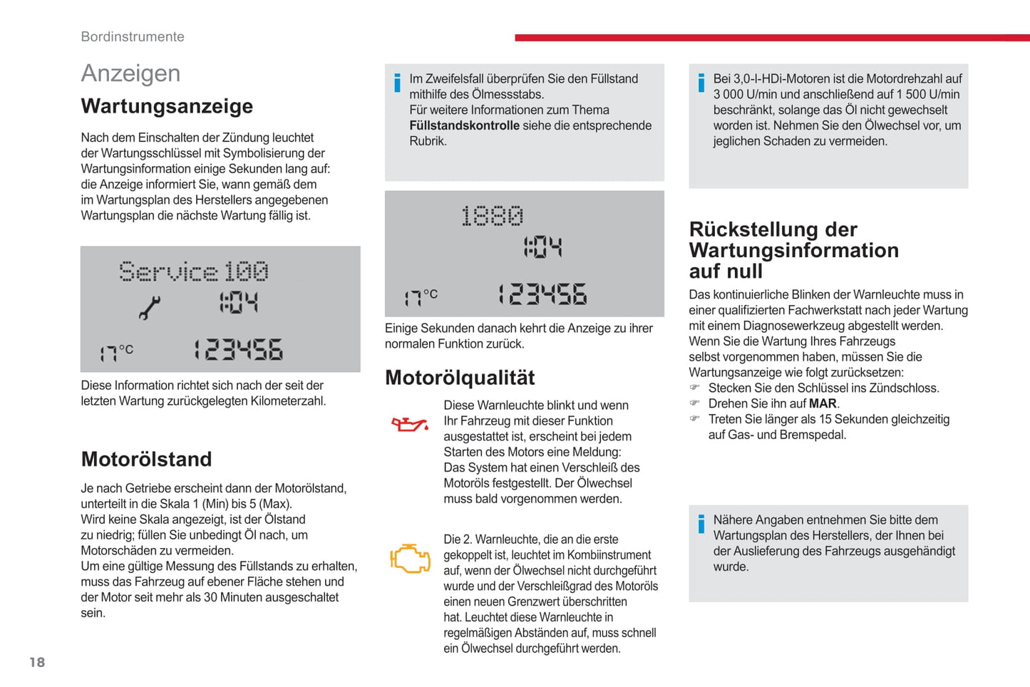 2017-2019 Citroën Jumper/Relay Owner's Manual | German