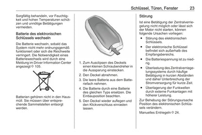 2017 Opel Crossland X Owner's Manual | German