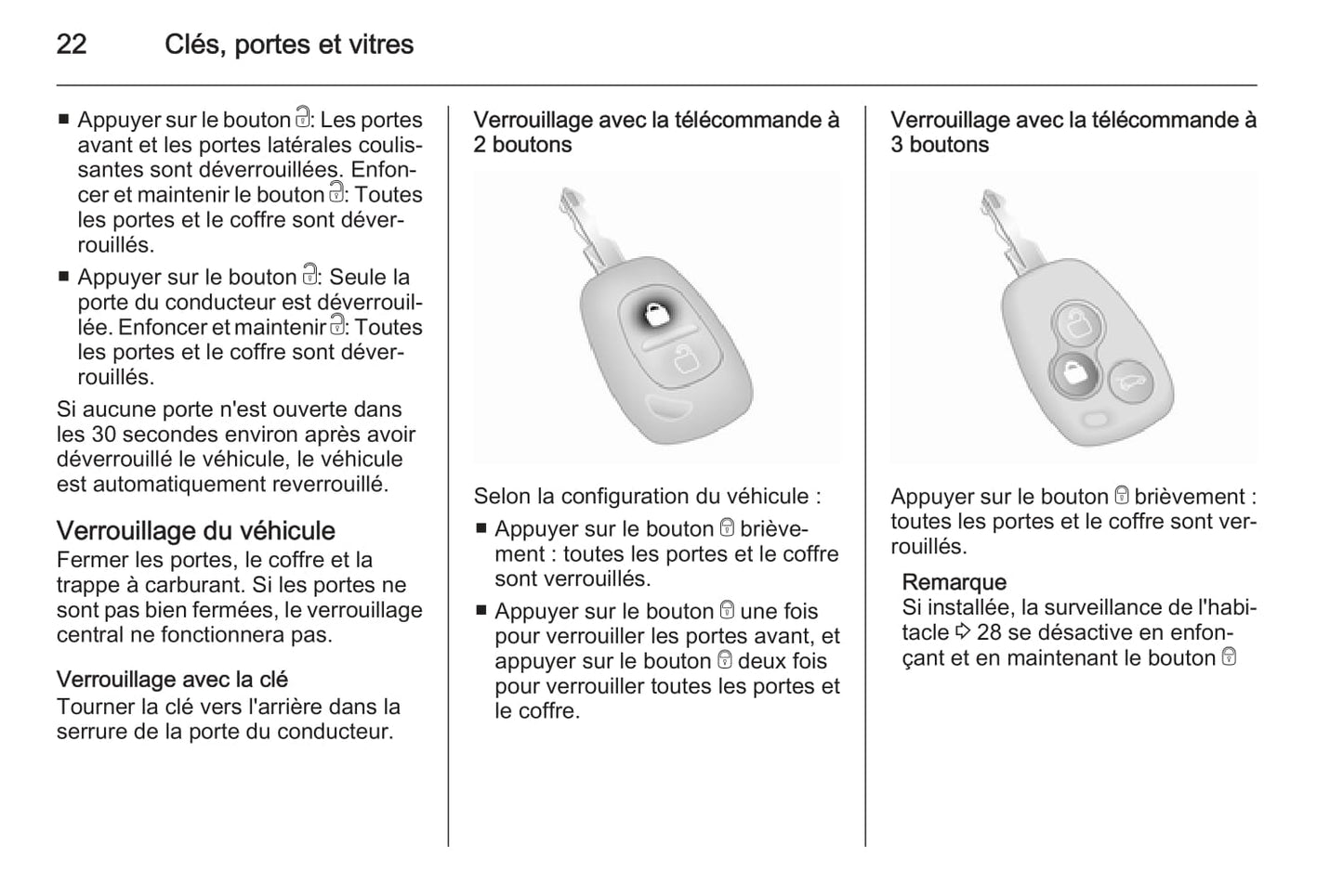 2014 Opel Vivaro Owner's Manual | French