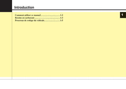 2014-2015 Hyundai i10 Owner's Manual | French