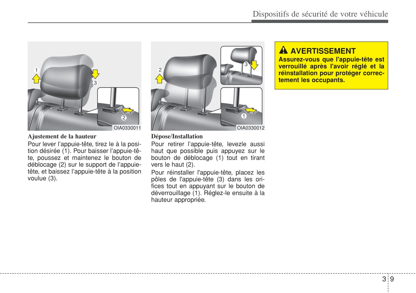 2014-2015 Hyundai i10 Owner's Manual | French