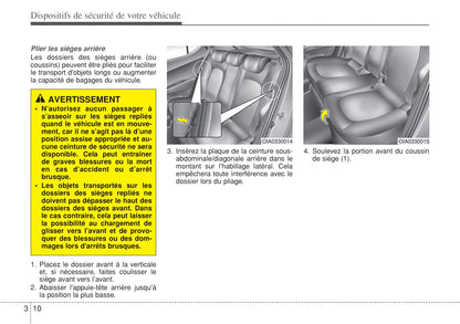 2014-2015 Hyundai i10 Owner's Manual | French