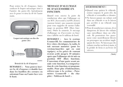 2011-2014 Lancia Thema Owner's Manual | French