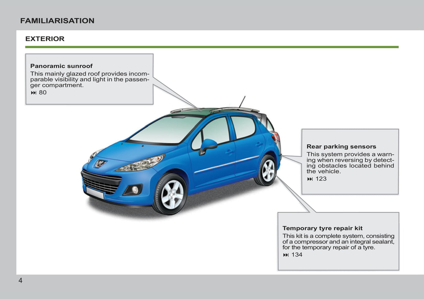 2011-2014 Peugeot 207/207 SW Owner's Manual | English