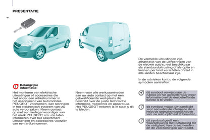 2015-2017 Peugeot Partner Electric Owner's Manual | Dutch