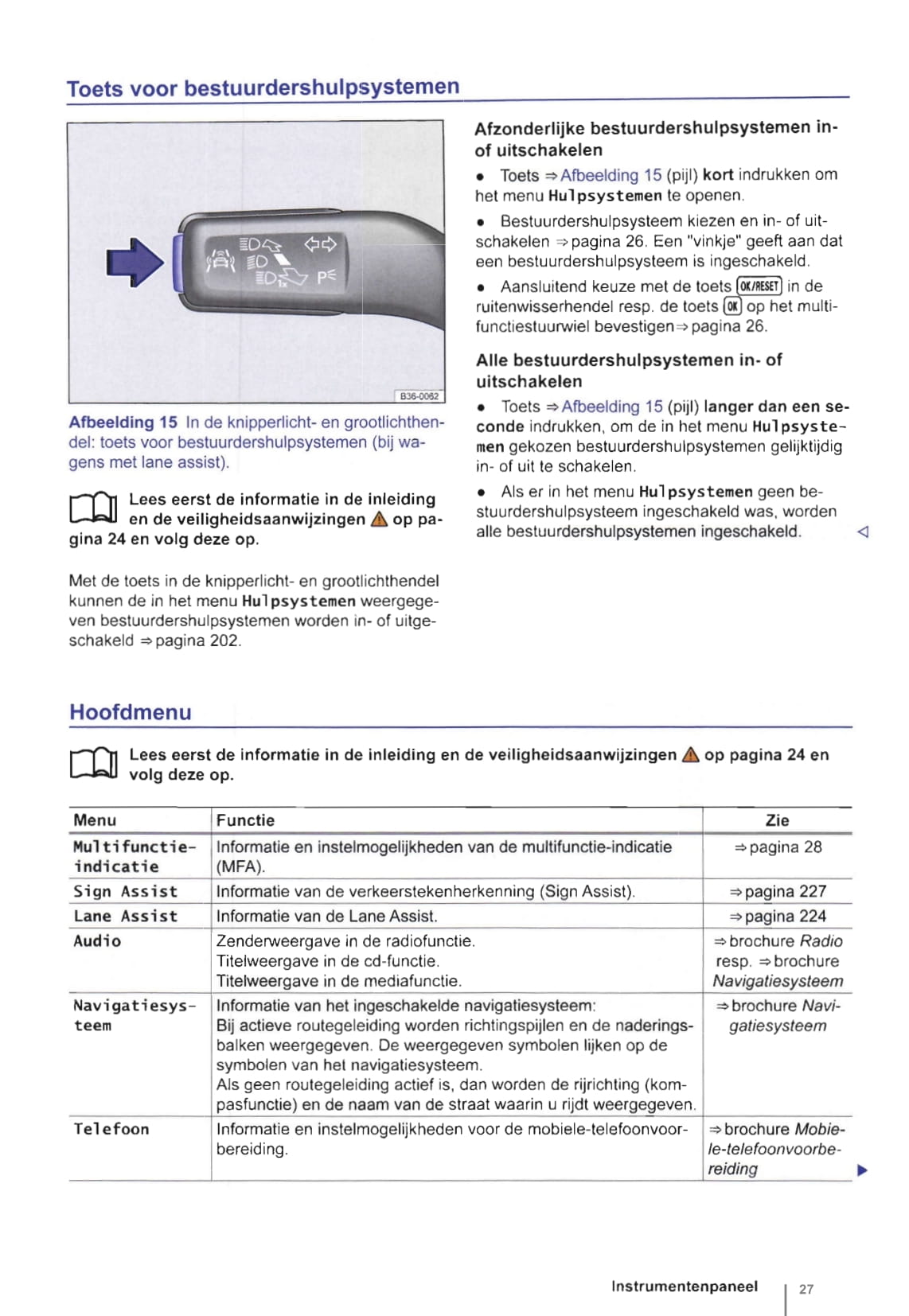 2010-2015 Volkswagen Touran Bedienungsanleitung | Niederländisch