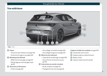 2021 Cupra Leon Owner's Manual | French
