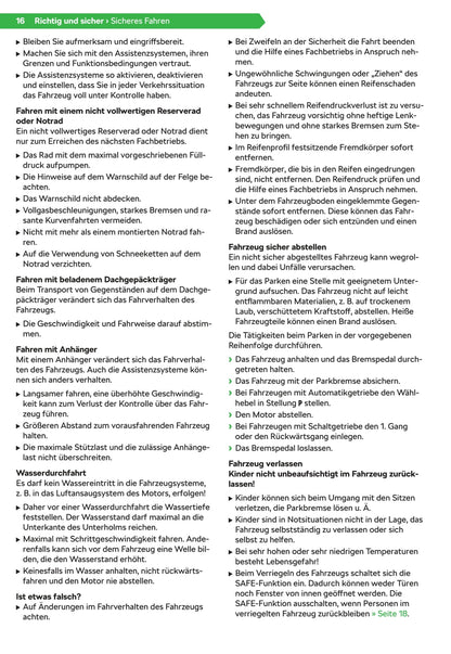 2019-2020 Skoda Scala Owner's Manual | German
