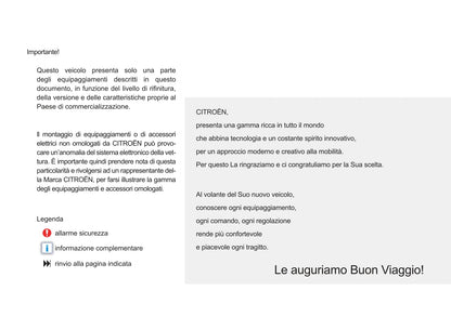 2011-2012 Citroën C6 Bedienungsanleitung | Italienisch