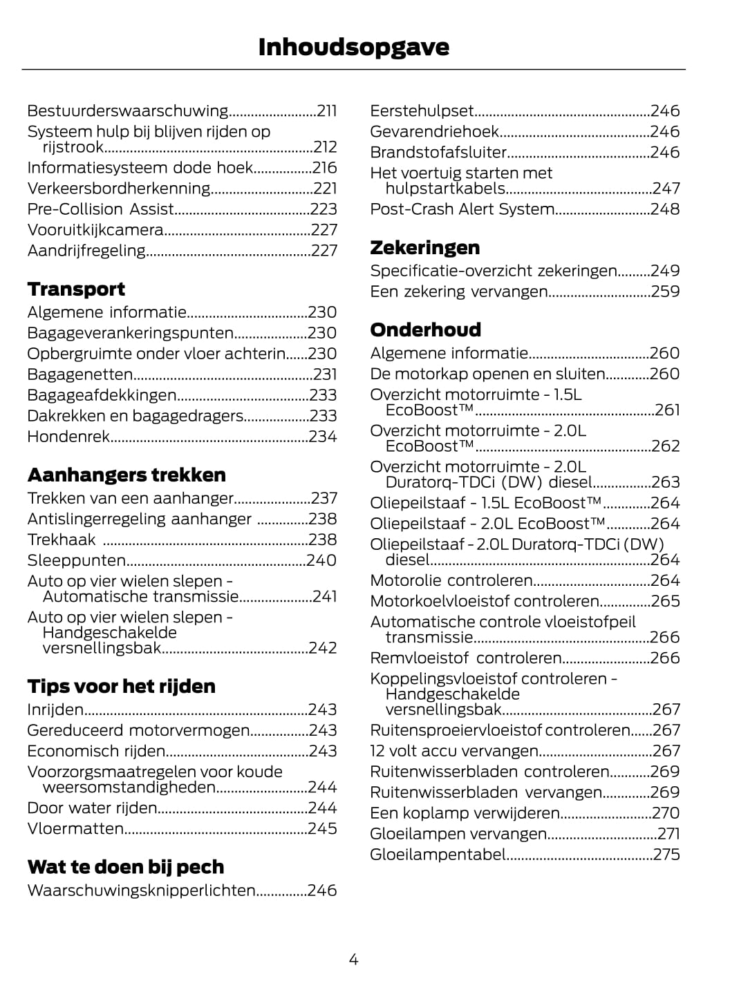 2015-2016 Ford Galaxy / S-Max Bedienungsanleitung | Niederländisch