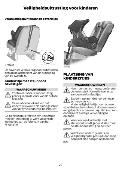 2015-2016 Ford Galaxy / S-Max Bedienungsanleitung | Niederländisch