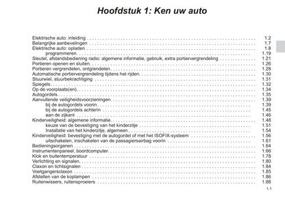 2021-2022 Renault Twingo Z.E. Bedienungsanleitung | Niederländisch