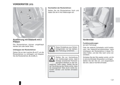 2015-2016 Renault Kangoo Owner's Manual | German