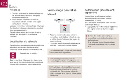 2018-2022 DS Automobiles DS 3/DS 3 Cabrio Bedienungsanleitung | Französisch