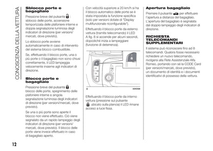 2010-2014 Alfa Romeo Giulietta Bedienungsanleitung | Italienisch