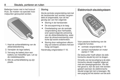 2021 Opel Mokka/Mokka-e Owner's Manual | Dutch