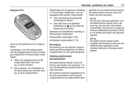 2021 Opel Mokka/Mokka-e Owner's Manual | Dutch