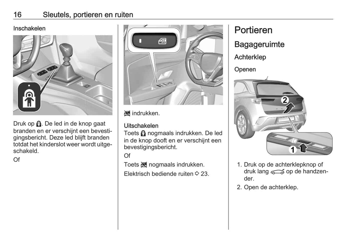 2021 Opel Mokka/Mokka-e Owner's Manual | Dutch