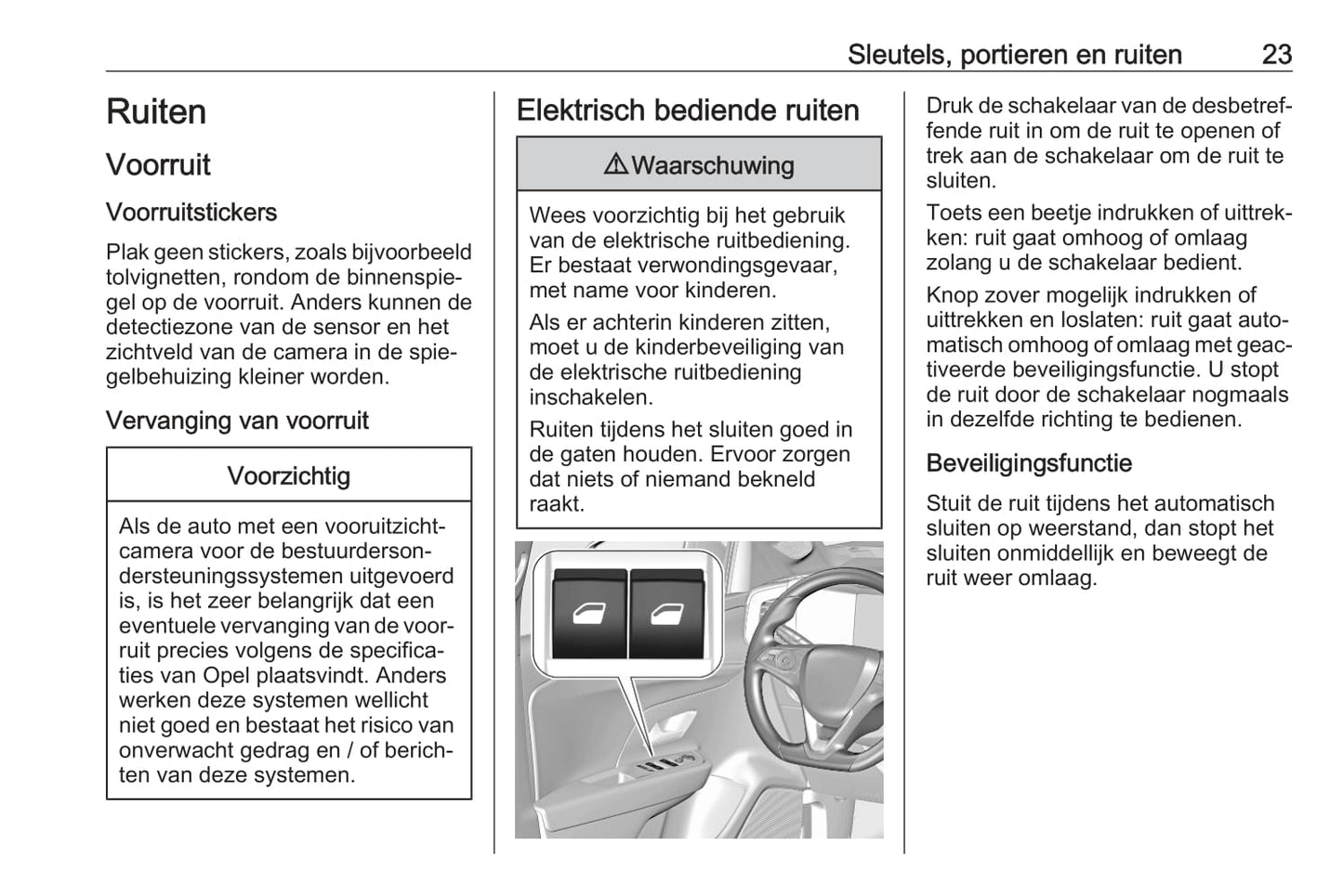 2021 Opel Mokka/Mokka-e Owner's Manual | Dutch