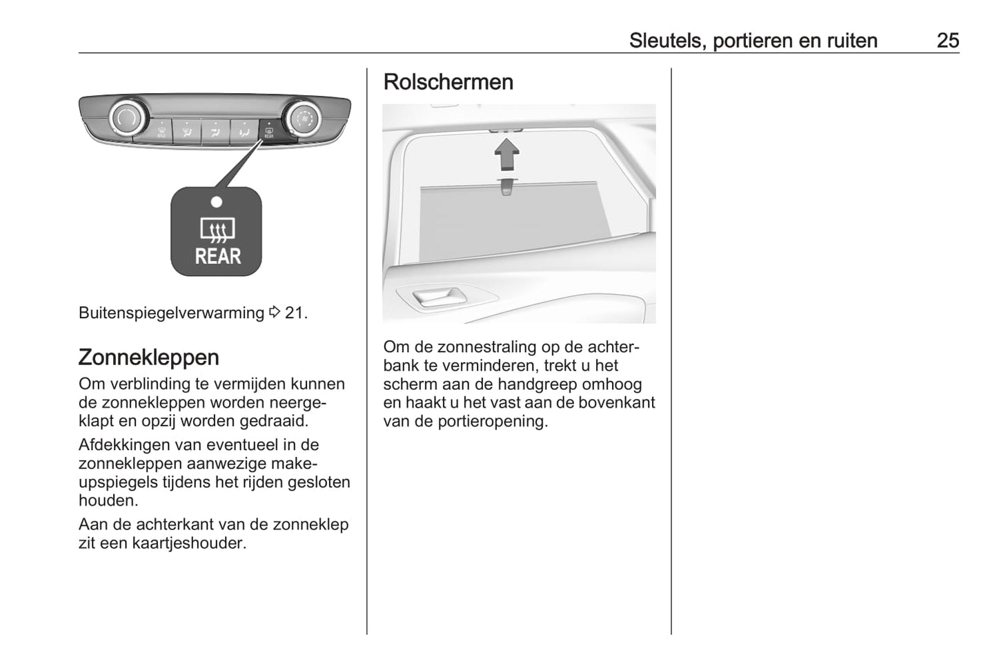 2021 Opel Mokka/Mokka-e Owner's Manual | Dutch