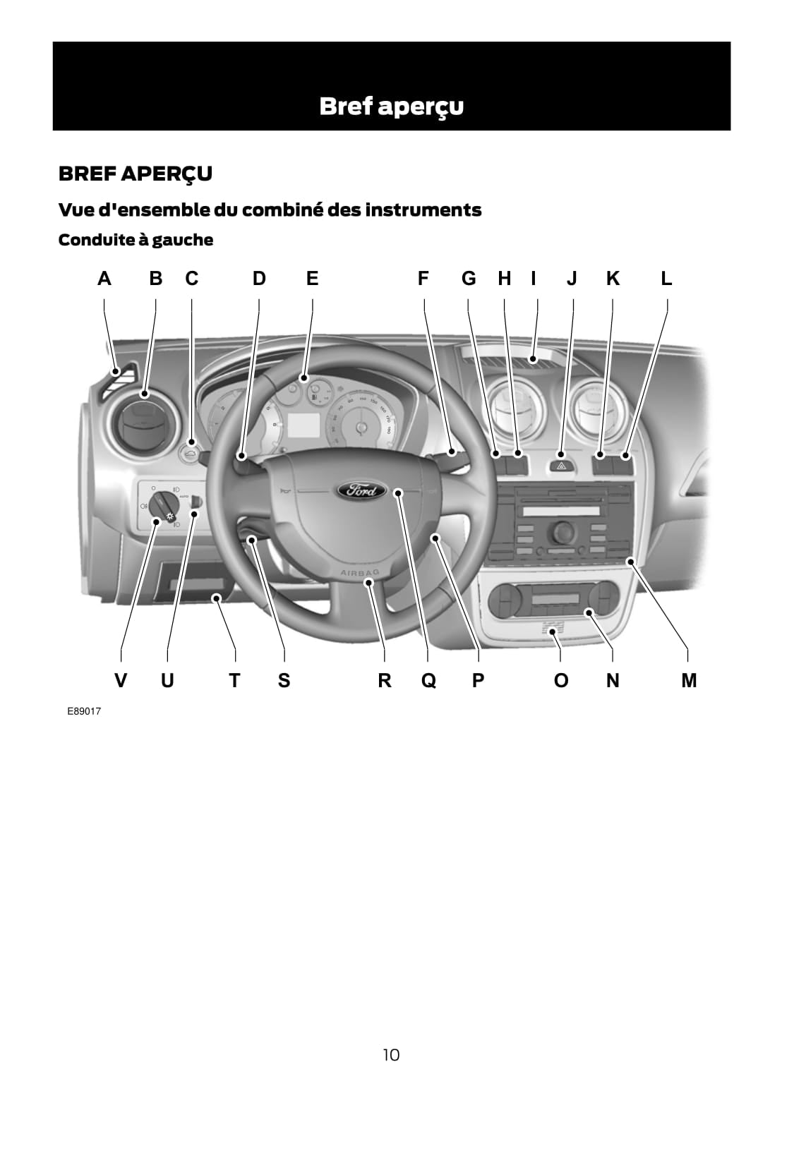 2011-2012 Ford Fusion Bedienungsanleitung | Französisch