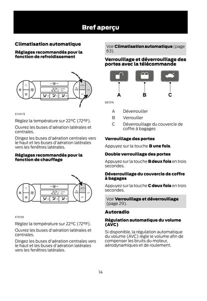 2011-2012 Ford Fusion Bedienungsanleitung | Französisch