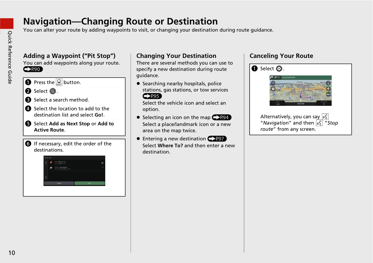 Honda Accord Navigation Owner's Manual 2020