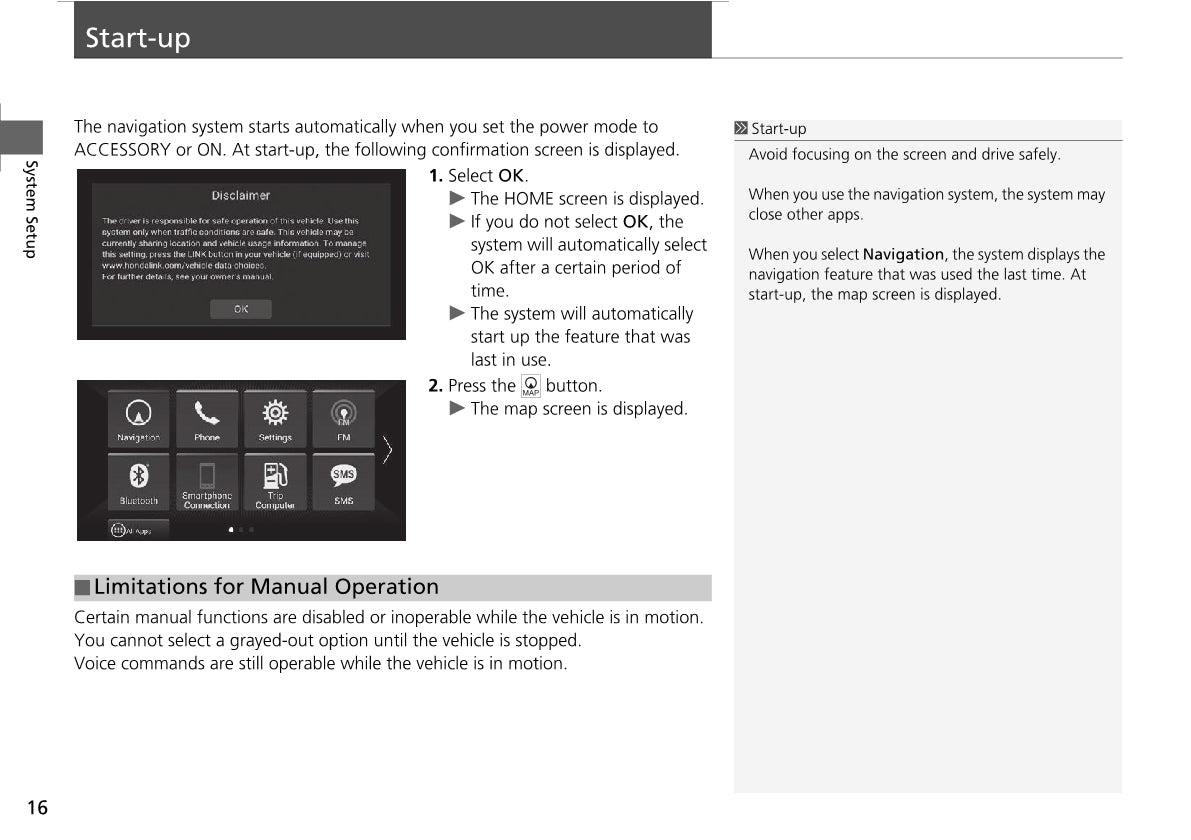 Honda Accord Navigation Owner's Manual 2020