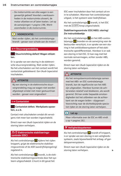 2011-2015 Audi A4/A4 Avant/A4 allroad/S4/S4 Avant Owner's Manual | Dutch