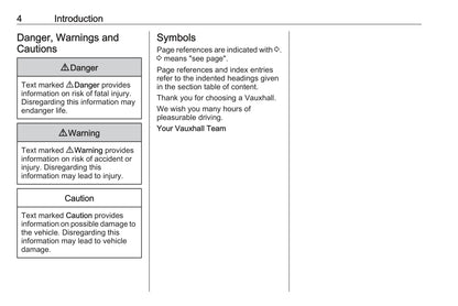 2016 Vauxhall Adam Owner's Manual | English