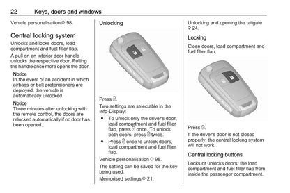 2016 Vauxhall Adam Owner's Manual | English