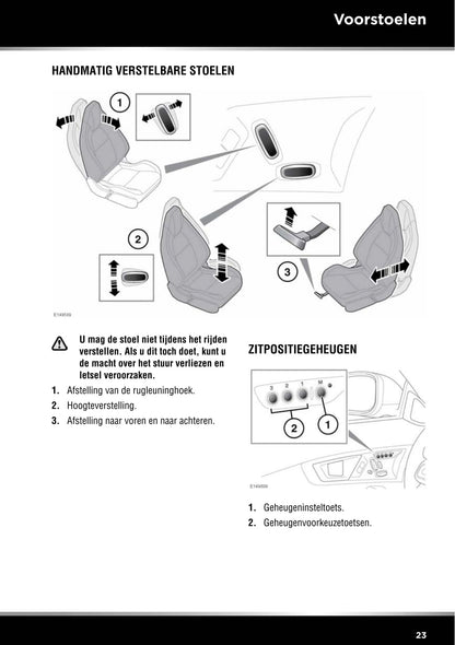 2013-2014 Jaguar F-Type Owner's Manual | Dutch