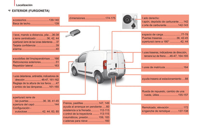 2014-2017 Citroën Nemo Owner's Manual | Spanish