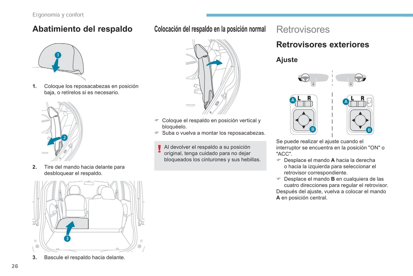 2017-2020 Peugeot Ion Owner's Manual | Spanish