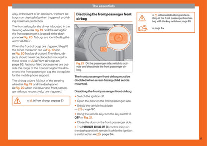 2018-2019 Seat Mii Owner's Manual | English