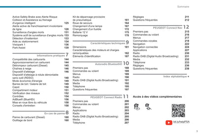 2019-2022 Peugeot Rifter Owner's Manual | French