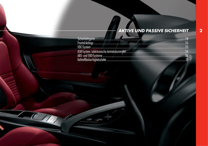 2010 Alfa Romeo 8C Spider Owner's Manual | German