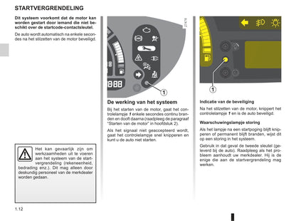 2008-2009 Renault Modus/Grand Modus Owner's Manual | Dutch