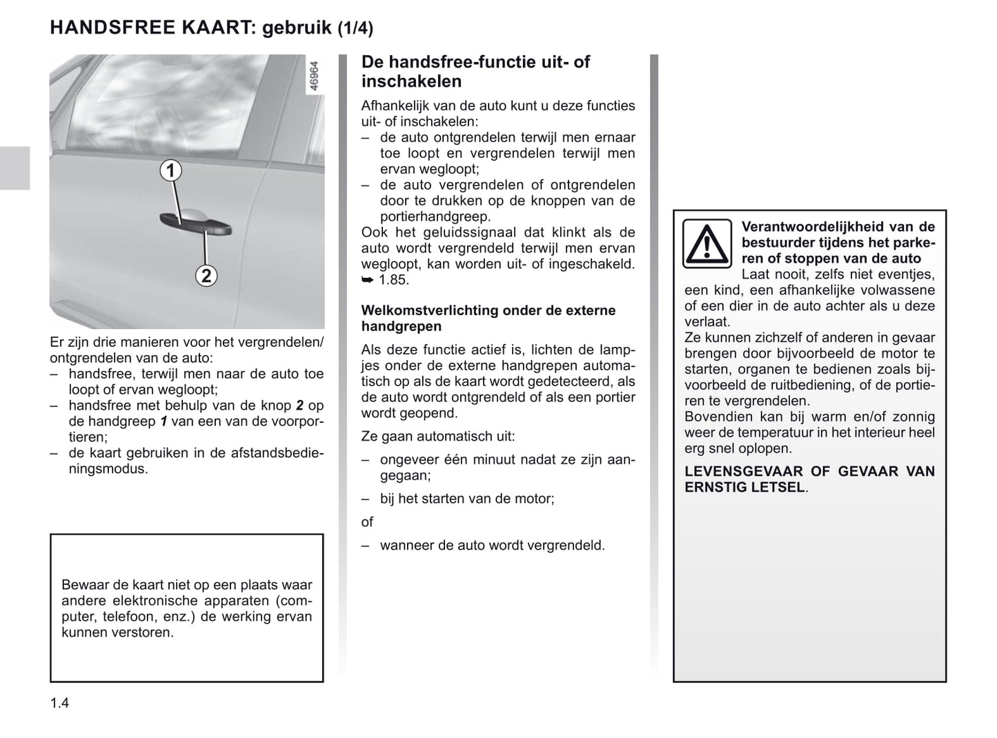 2019-2020 Renault Espace Bedienungsanleitung | Niederländisch