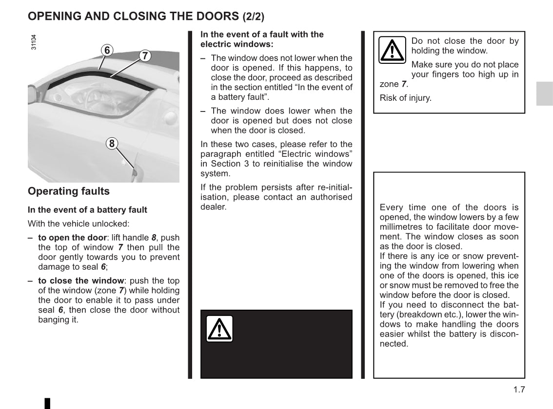 2011-2012 Renault Wind Owner's Manual | Italian