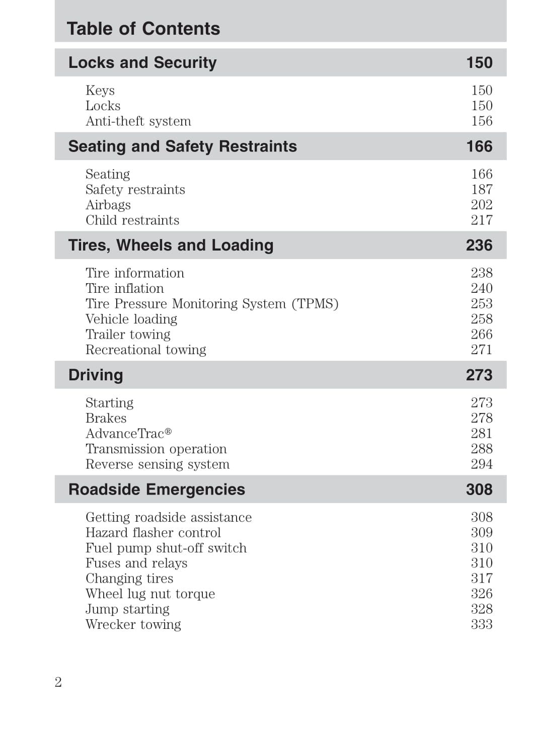 2010 Ford Explorer Owner's Manual | English