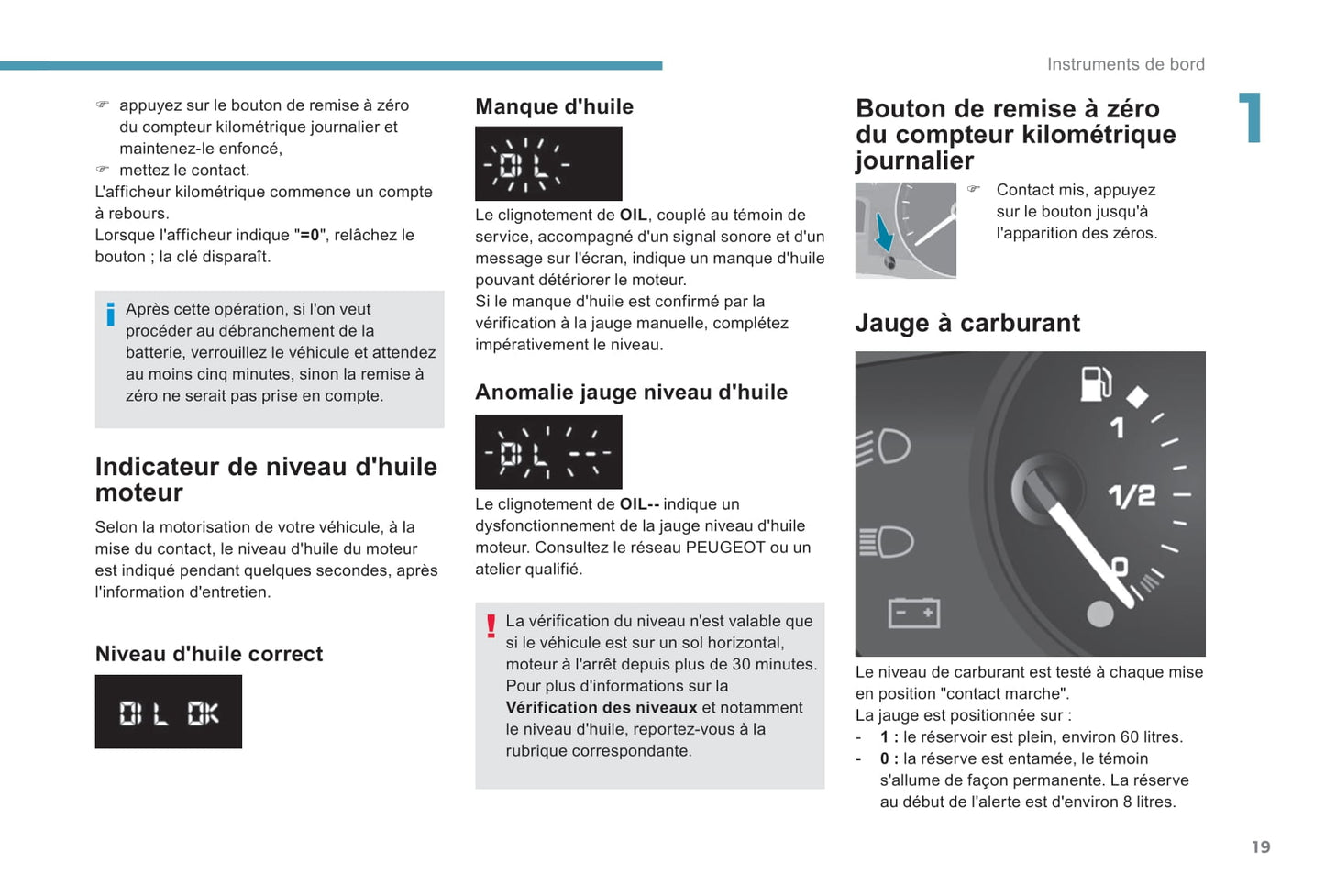 2017-2018 Peugeot Partner/Partner Tepee Bedienungsanleitung | Französisch