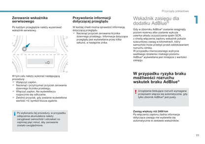 2017-2018 Peugeot 301 Owner's Manual | Polish