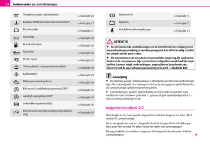 2007-2008 Skoda Superb Owner's Manual | Dutch