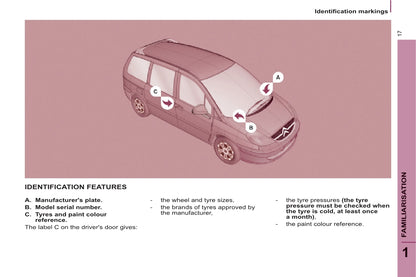 2013-2014 Citroën C8 Bedienungsanleitung | Englisch