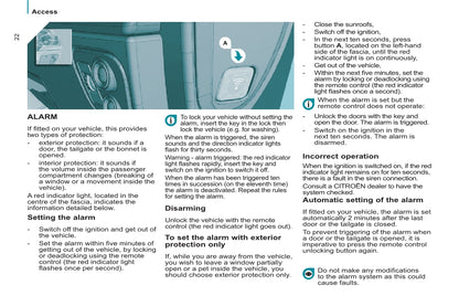 2013-2014 Citroën C8 Owner's Manual | English