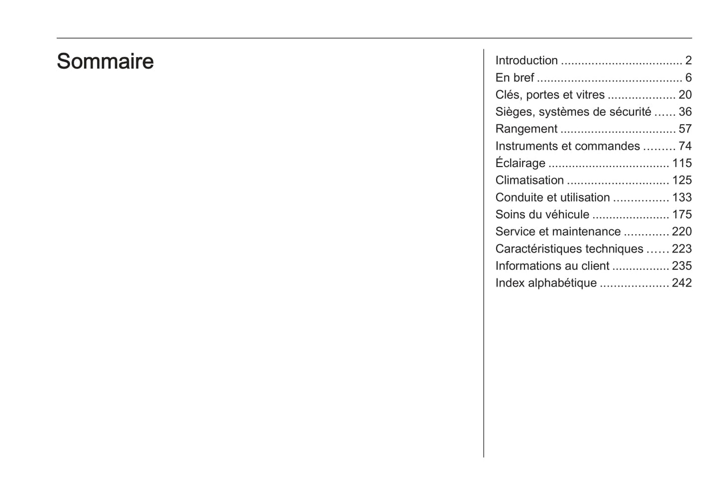 2016 Opel Mokka Owner's Manual | French