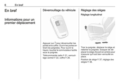 2016 Opel Mokka Owner's Manual | French